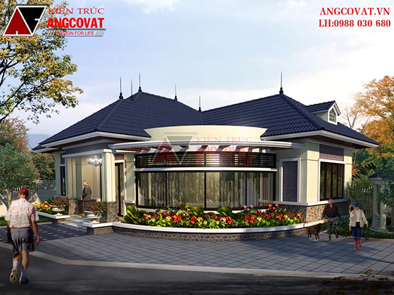 vật liệu trang trí nóc nhà mái thái đẹp