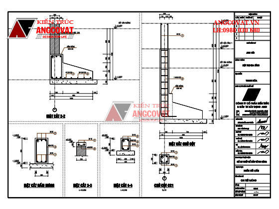 Cách phân biệt các loại móng nhà trong bản vẽ thiết kế
