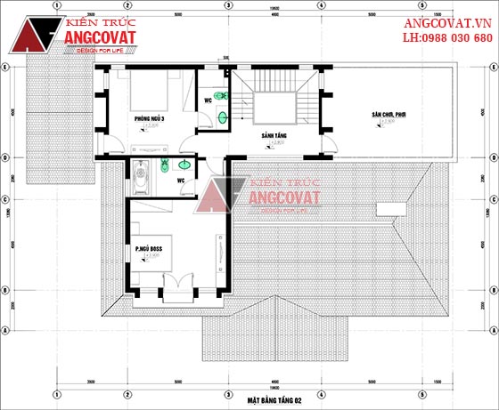 Mẫu nhà 200m2 4 phòng ngủ phong cách Thái Lan đẹp tại Hà Nam