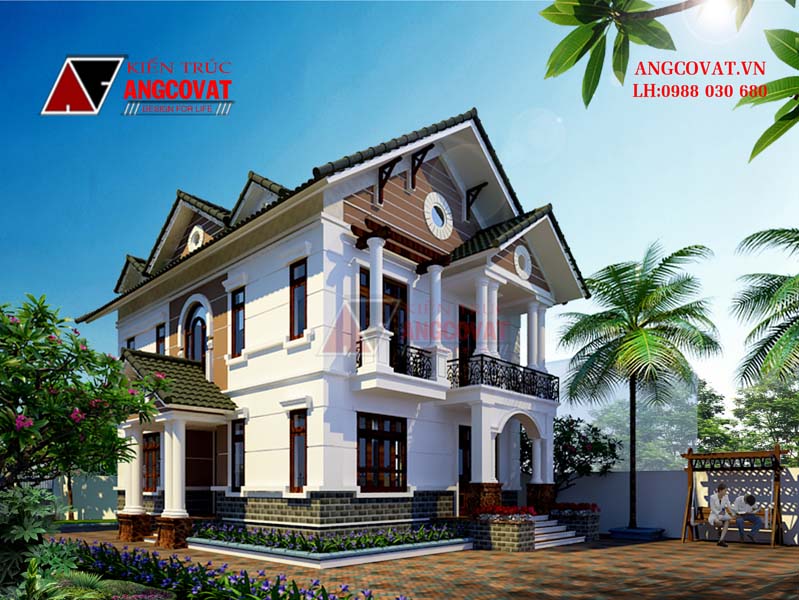 Những đặc điểm dễ nhận biết của thiết kế biệt thự kiểu Pháp