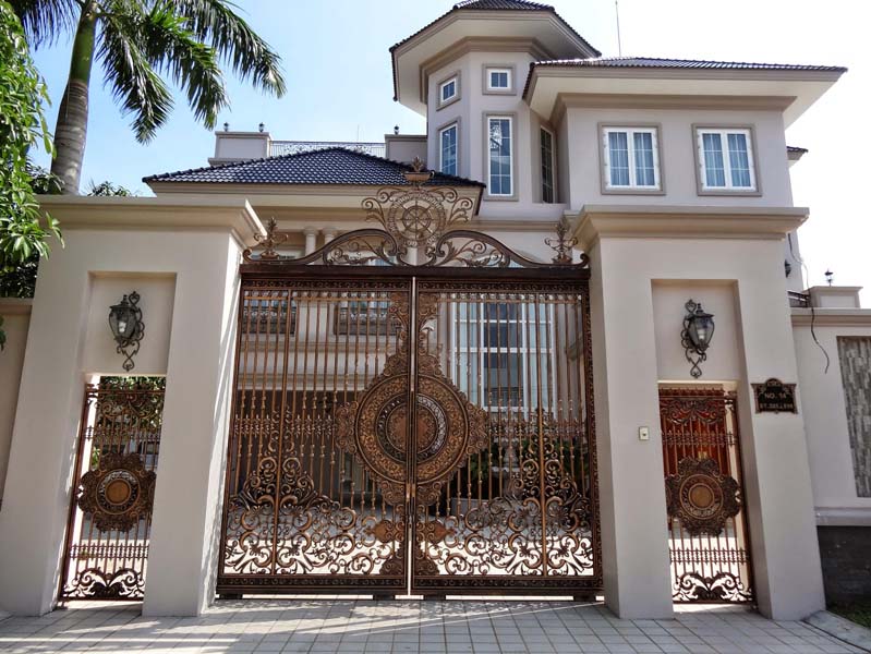 Những thiết kế cổng hàng rào đẹp làm say đắm lòng người