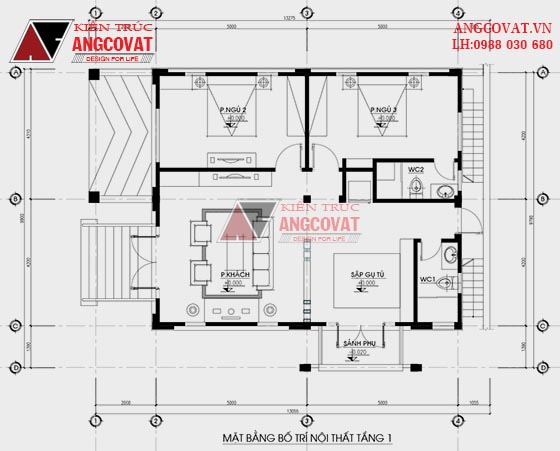 hình ảnh biệt thự nhà vườn 1 tầng mái thái đẹp 10x12m 1