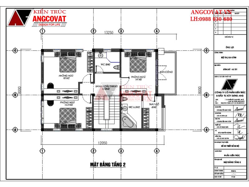 Thiết kế biệt thự 2 tầng đẹp diện tích nhỏ - Mẫu số 4