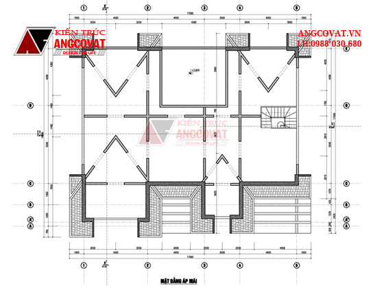 Mẫu nhà thờ họ kết hợp nhà ở 5