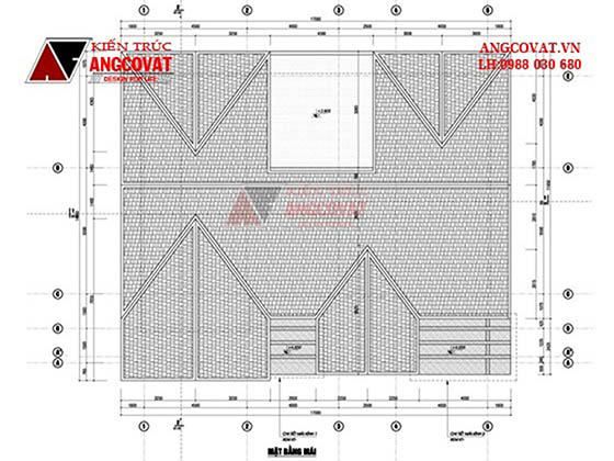 Mẫu nhà thờ họ kết hợp nhà ở 6