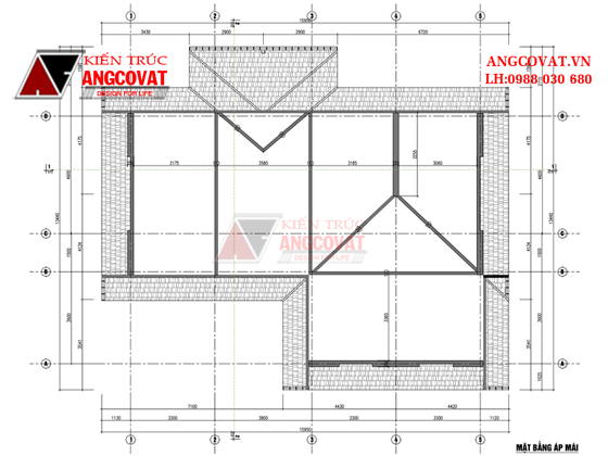 Thiết kế nhà cấp 4 2 phòng ngủ 4